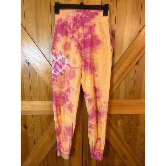 Frankies Bikinis Aiden Tie Dye Jogger Sweatpants Tids Size S (1073) - Picture 1 of 6